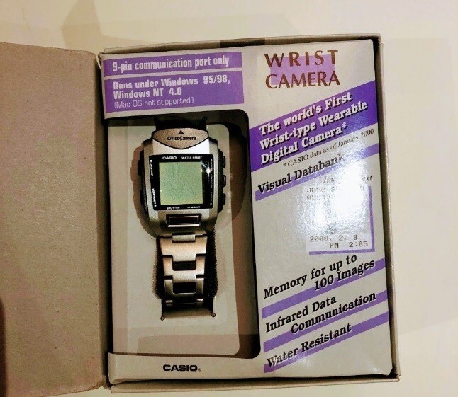 casio wrist camera
